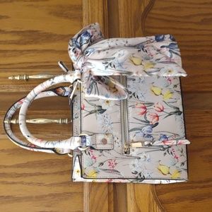 READ! Aldo Preilla Pink Floral Satchel